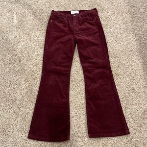 Women’s Gap 70s Flare High Rise Corduroy Pants Size 27/4P NWOT